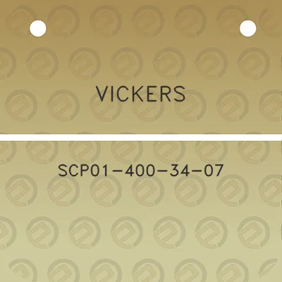 vickers-scp01-400-34-07