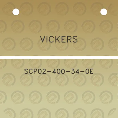 vickers-scp02-400-34-0e