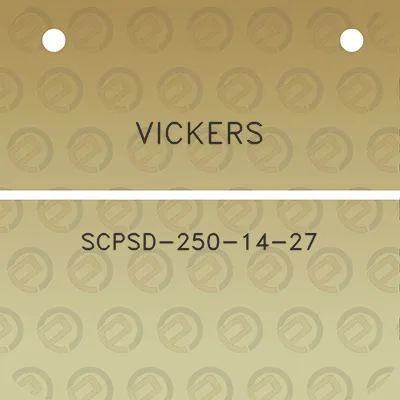 vickers-scpsd-250-14-27