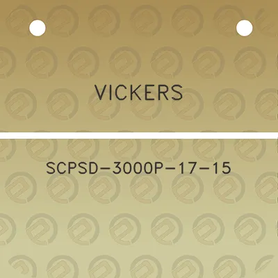 vickers-scpsd-3000p-17-15