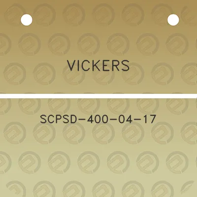 vickers-scpsd-400-04-17