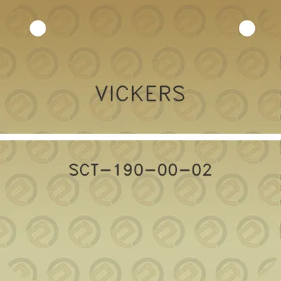 vickers-sct-190-00-02