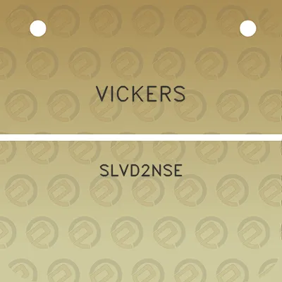 vickers-slvd2nse