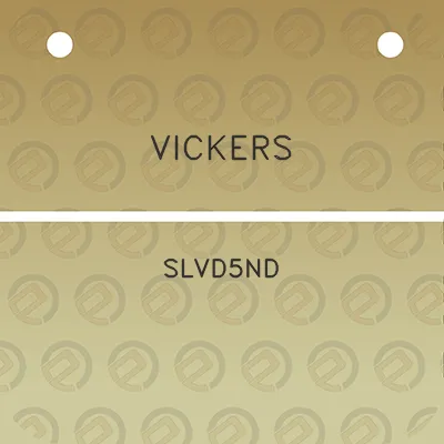 vickers-slvd5nd