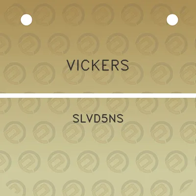 vickers-slvd5ns