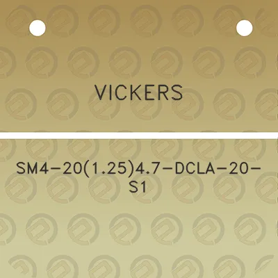 vickers-sm4-2012547-dcla-20-s1