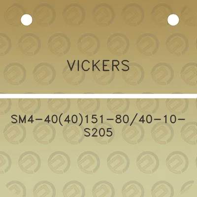 vickers-sm4-4040151-8040-10-s205