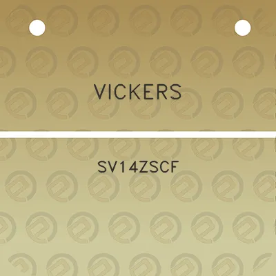 vickers-sv14zscf