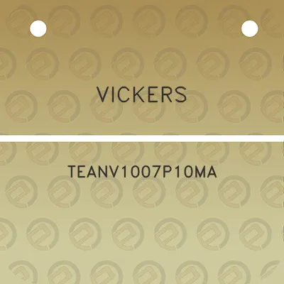 vickers-teanv1007p10ma