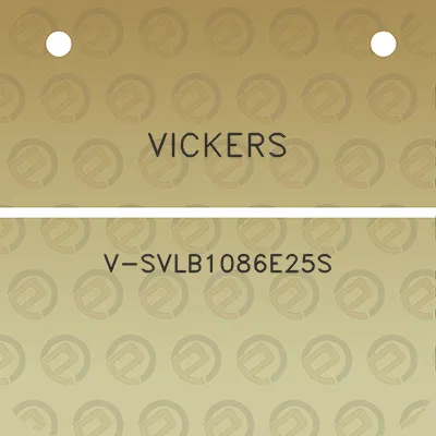 vickers-v-svlb1086e25s