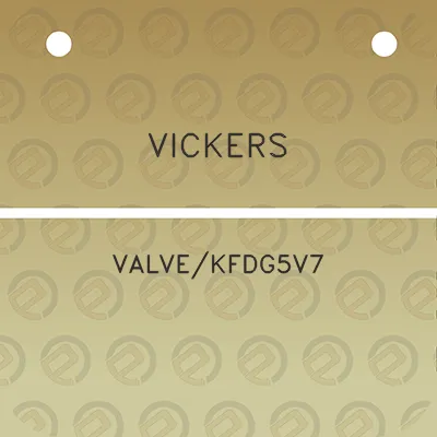 vickers-valvekfdg5v7