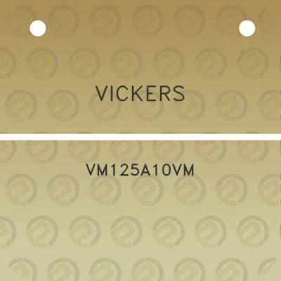 vickers-vm125a10vm