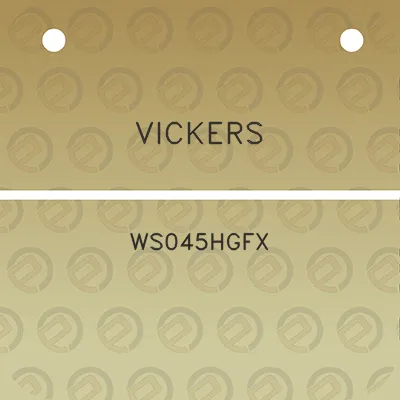 vickers-ws045hgfx