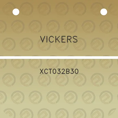 vickers-xct032b30