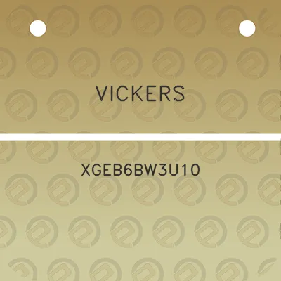 vickers-xgeb6bw3u10