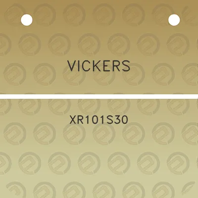 vickers-xr101s30