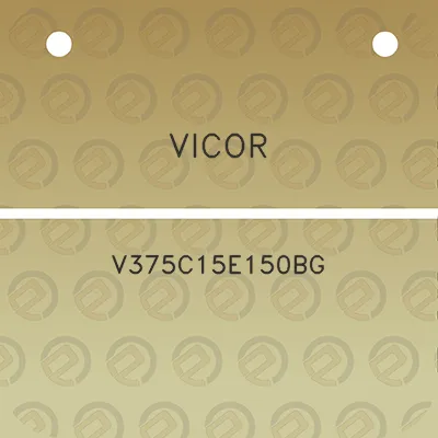 vicor-v375c15e150bg