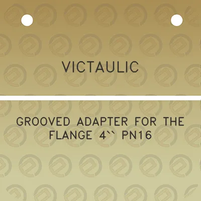 victaulic-grooved-adapter-for-the-flange-4-pn16