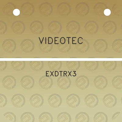 videotec-exdtrx3