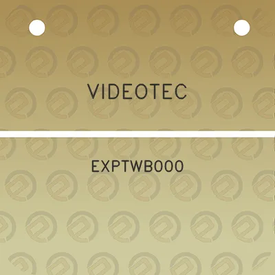 videotec-exptwb000