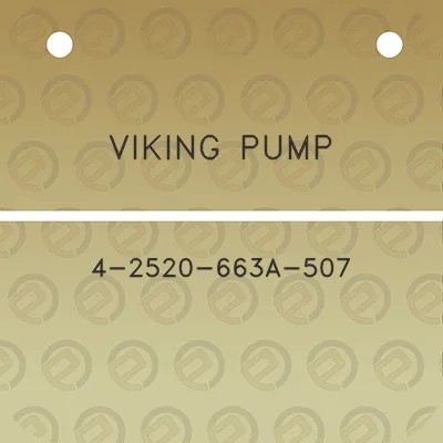 viking-pump-4-2520-663a-507