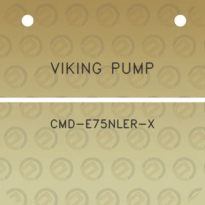 viking-pump-cmd-e75nler-x