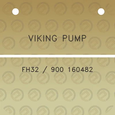 viking-pump-fh32-900-160482