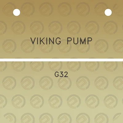 viking-pump-g32