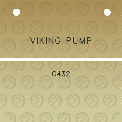 viking-pump-g432