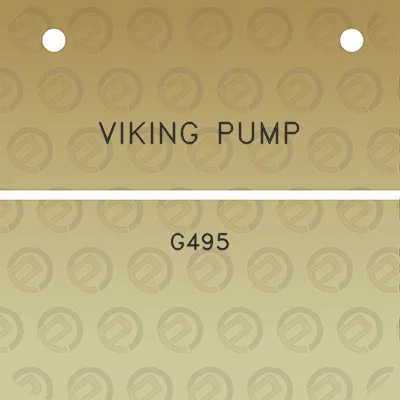 viking-pump-g495