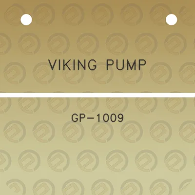 viking-pump-gp-1009