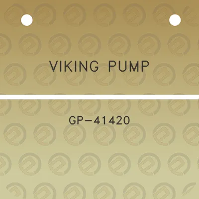 viking-pump-gp-41420