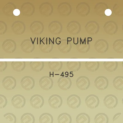 viking-pump-h-495