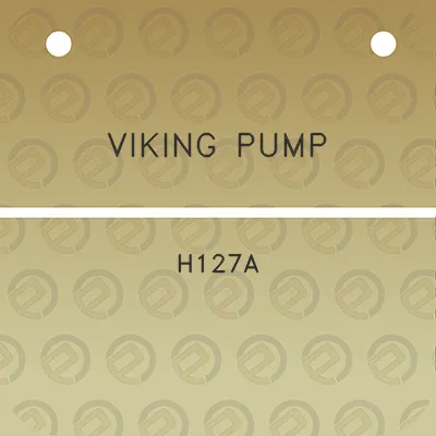 viking-pump-h127a