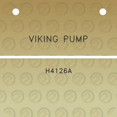 viking-pump-h4126a