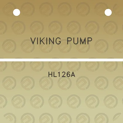 viking-pump-hl126a