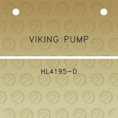 viking-pump-hl4195-d