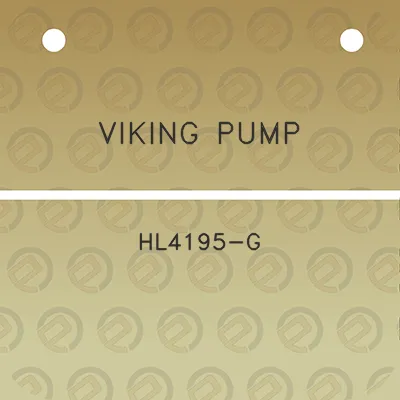 viking-pump-hl4195-g