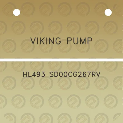 viking-pump-hl493-sd00cg267rv