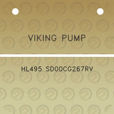 viking-pump-hl495-sd00cg267rv