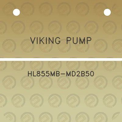 viking-pump-hl855mb-md2b50