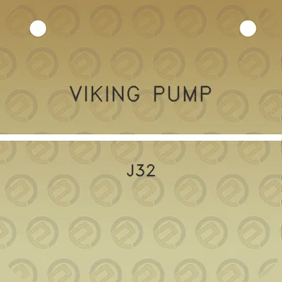 viking-pump-j32