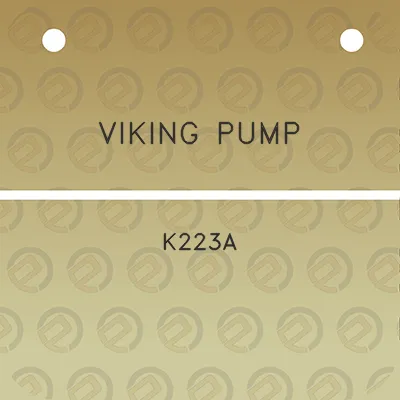 viking-pump-k223a