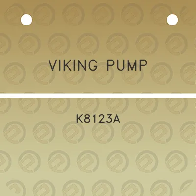 viking-pump-k8123a