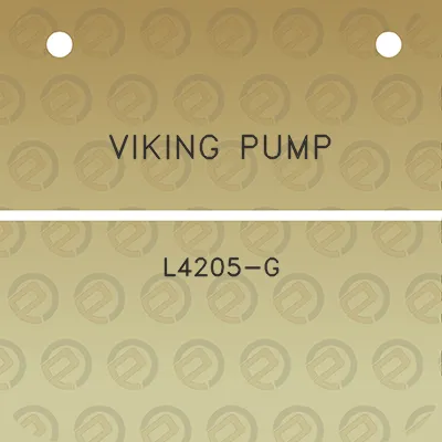 viking-pump-l4205-g