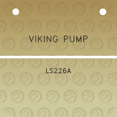 viking-pump-ls226a