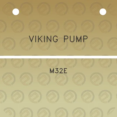 viking-pump-m32e