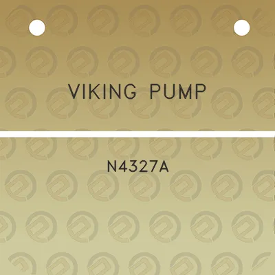 viking-pump-n4327a