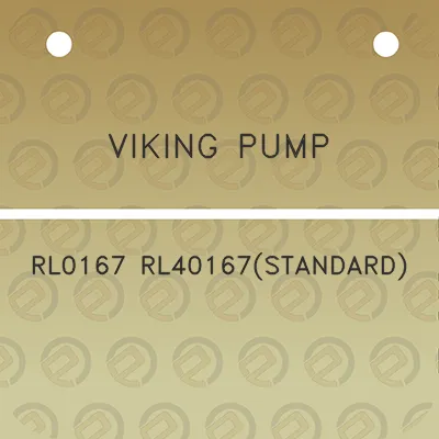 viking-pump-rl0167-rl40167standard