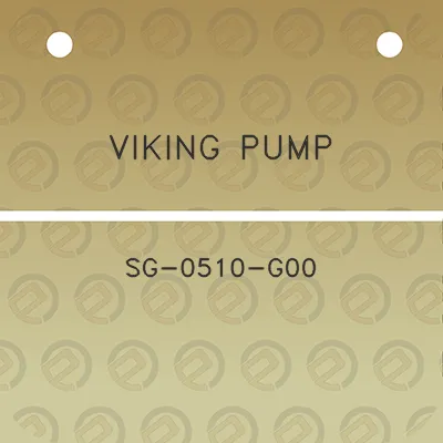 viking-pump-sg-0510-g00